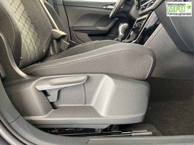 Volkswagen / T-Cross / Grau / / / 150PS DSG GV5+Navi+IQ.Light+AHK+Black+Cam+Keyless+Side+Climatronic