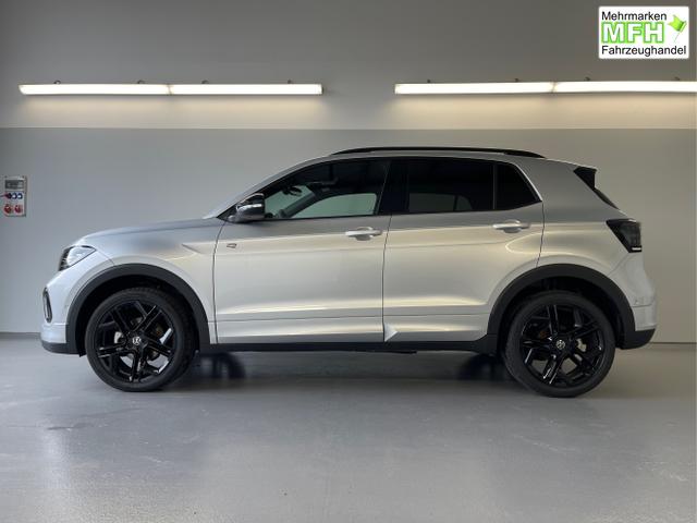 Volkswagen / T-Cross / Silber / / / 150PS DSG GV5+Navi+IQ.Light+AHK+Black+Cam+Keyless+Side+Climatronic