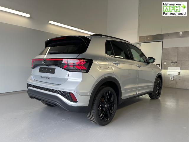 Volkswagen / T-Cross / Silber / / / 150PS DSG GV5+Navi+IQ.Light+AHK+Black+Cam+Keyless+Side+Climatronic