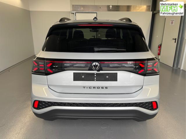 Volkswagen / T-Cross / Silber / / / 150PS DSG GV5+Navi+IQ.Light+AHK+Black+Cam+Keyless+Side+Climatronic