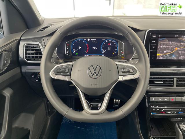 Volkswagen / T-Cross / Silber / / / 150PS DSG GV5+Navi+IQ.Light+AHK+Black+Cam+Keyless+Side+Climatronic