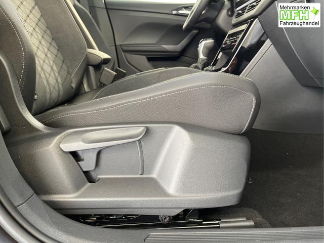Volkswagen / T-Cross / Silber / / / 150PS DSG GV5+Navi+IQ.Light+AHK+Black+Cam+Keyless+Side+Climatronic