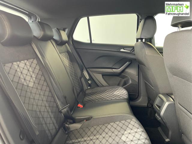 Volkswagen / T-Cross / Silber / / / 150PS DSG GV5+Navi+IQ.Light+AHK+Black+Cam+Keyless+Side+Climatronic
