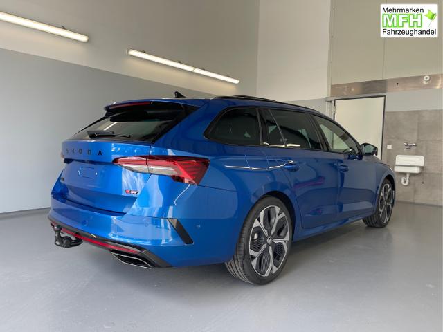 Skoda / Octavia Combi / Blau / / / 265PS DSG HUD+Pano+360&deg;+DCC+AHK+CANTON+Matrix+Alu19+eHeck+GV4