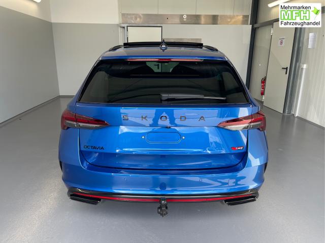 Skoda / Octavia Combi / Blau / / / 265PS DSG HUD+Pano+360&deg;+DCC+AHK+CANTON+Matrix+Alu19+eHeck+GV4