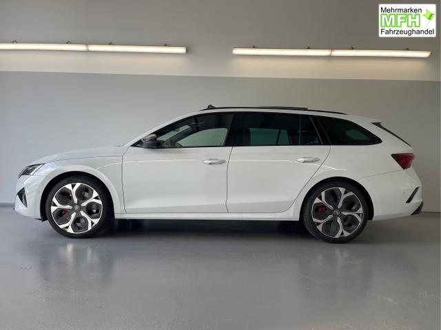 Skoda / Octavia Combi / Wei&szlig; / / / 265PS DSG HUD+Pano+360&deg;+DCC+AHK+CANTON+Matrix+Alu19+eHeck+GV4