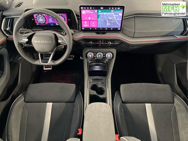 Skoda / Kodiaq / Schwarz / / / 193PS TDI 4x4 7Sitze+AHK+HUD+Pano+360&deg;+GV5+Navi+CANTON+Alu20