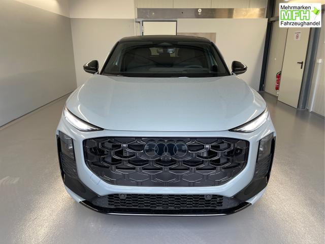 Audi / Q3 Sportback / Grau / / / TFSI 265 PS quattro S line Pano+TechPro+Matrix+AHK+HUD+Alu20+KlimaPlus+DCC+SONOS