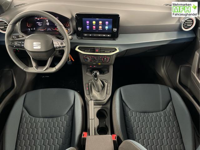 Seat / Ibiza / Grau / / / 95PS Kamera+ACC+GV5+App-Conect+Sitzheizung+ParkPilot hinten