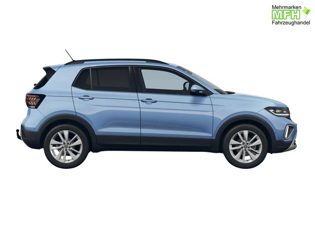 Volkswagen T-Cross LIFE 115PS DSG AHK+Navi+Matrix+Kamera+Parklenk+Alu17+App-Connect 
