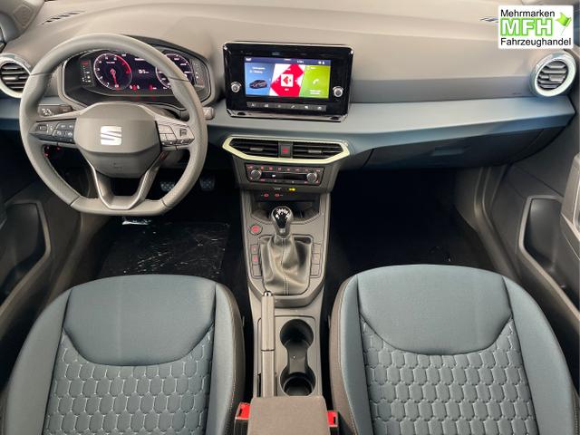 Seat Ibiza Style 80PS Voll-LED+Kessy+PDC+Alarm+Sitzheizung+Kamera+App-Connect 