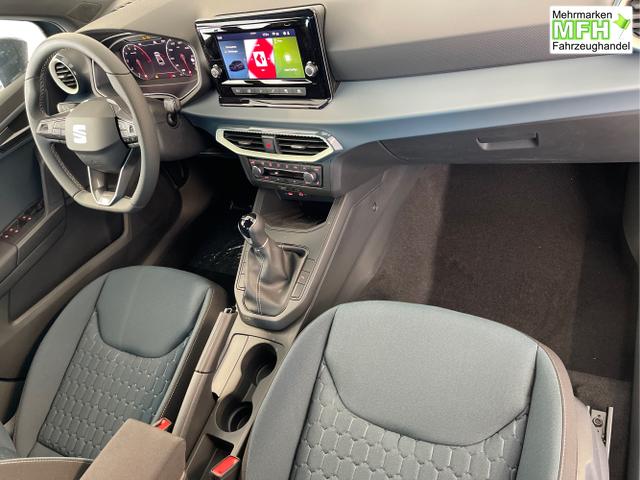 Seat Ibiza Style 80PS Voll-LED+Kessy+PDC+Alarm+Sitzheizung+Kamera+App-Connect 