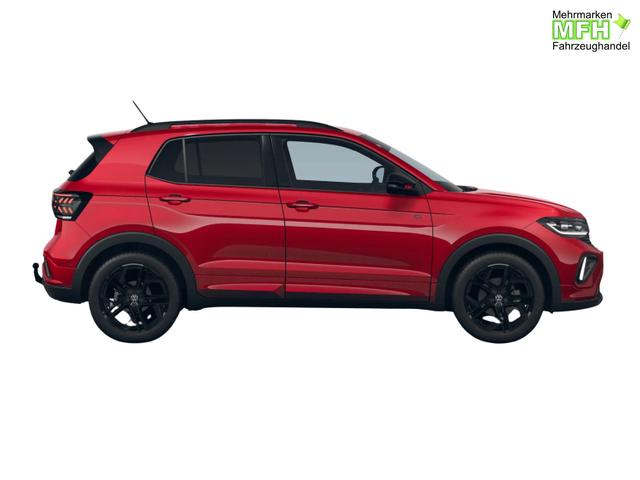 Volkswagen T-Cross R-Line 115PS DSG Navi+IQ.Light+AHK+Black+Cam+Keyless+Side+Climatronic+Parklenk 