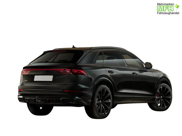 Audi Q8 50 TDI quattro S line+HUD+AHK+Raute+Alu23+OLED+Pano+Massage+Standheiz+Black+GV5 