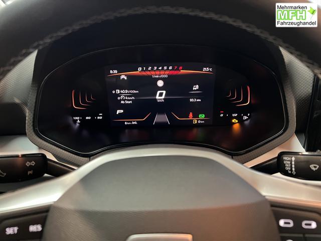 Seat Arona Style Edition 1,0TSI DSG 85KW/116PS Full LED, Totwinkel, ACC, Fernlicht, Dinamica, Sitzheizung 