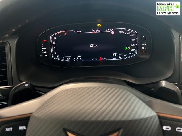 Cupra Ateca 2,0TSI DSG 4Drive 140KW/190PS AHK, 19 Black matt, Soundsystem, 360&deg;, VirtualPedal, 5 Jahre Garantie 