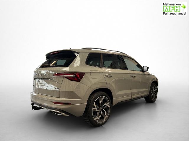 Skoda Karoq Sportline 2,0TSI DSG 4x4 140KW/190PS Ledersitze, Columbus, AHK, Pano 