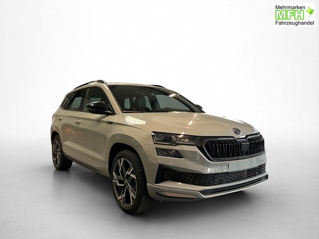 Skoda Karoq Sportline 2,0TSI DSG 4x4 140KW/190PS Ledersitze, Columbus, AHK, Pano 