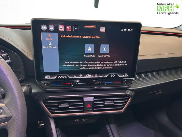 Cupra Leon 1,5eTSI DSG 110KW/ 150PS Matrix, Sennheiser, Assist XL, Navi, Dinamic Sitze 