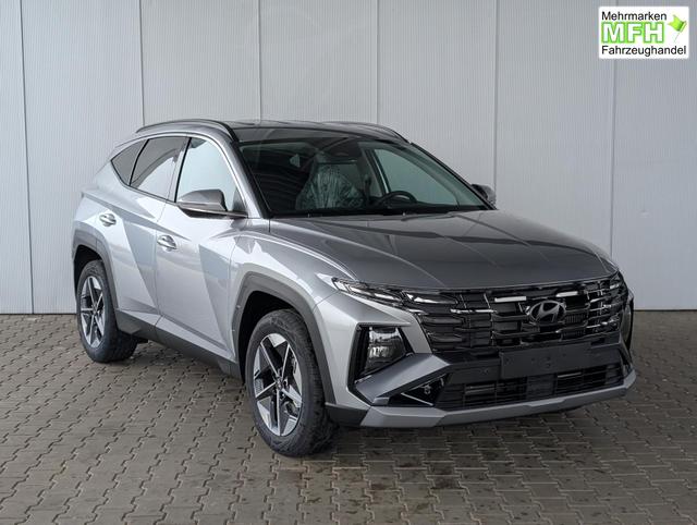 Hyundai TUCSON E-Motion 1.6 T-GDi 2WD 48V DCT / ACC Sitz + Lenkradheizung LED Navi PDC V&H Kamera Alu 18" 