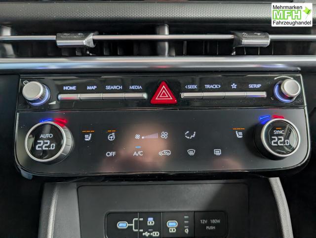 Hyundai TUCSON E-Motion 1.6 T-GDI 2WD / Panoramadach Sitz + Lenkradheizung LED Navi PDC V&H Kamera Alu 18" 