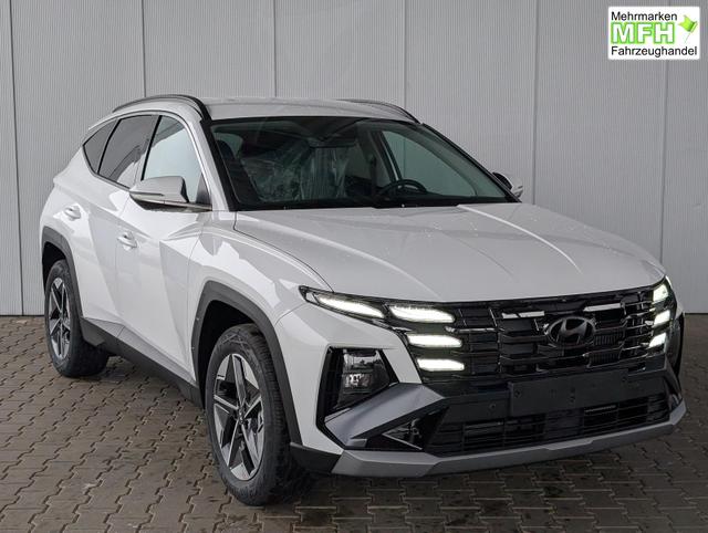Hyundai TUCSON E-Motion 1.6 T-GDi 2WD 48V DCT / ACC Sitz + Lenkradheizung LED Navi PDC V&H Kamera Alu 18" 
