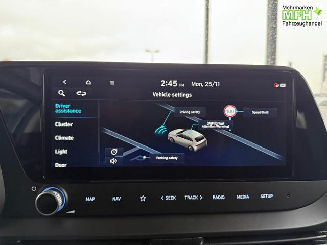 Hyundai i20 E-Motion 1.2 MPI / Sitz + Lenkradheizung Navi Tempomat Carplay R&uuml;ckfahrkamera 