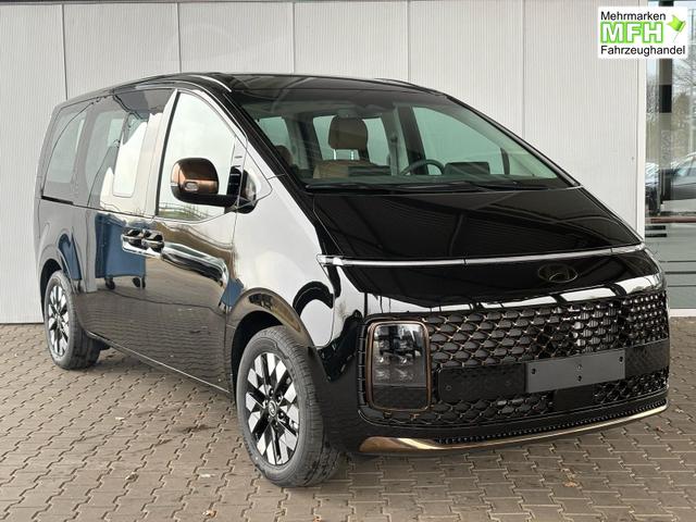 Hyundai Staria Luxury 1.6 T-GDi HEV 2WD 7-Sitzer / 360&deg; Kam. 4x Shz + Sitzbel&uuml;ftung Leder 