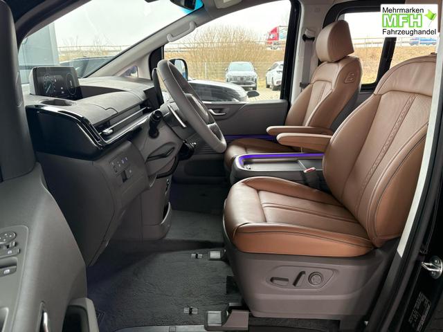 Hyundai Staria Luxury 1.6 T-GDi HEV 2WD 7-Sitzer / 360&deg; Kam. 4x Shz + Sitzbel&uuml;ftung Leder 