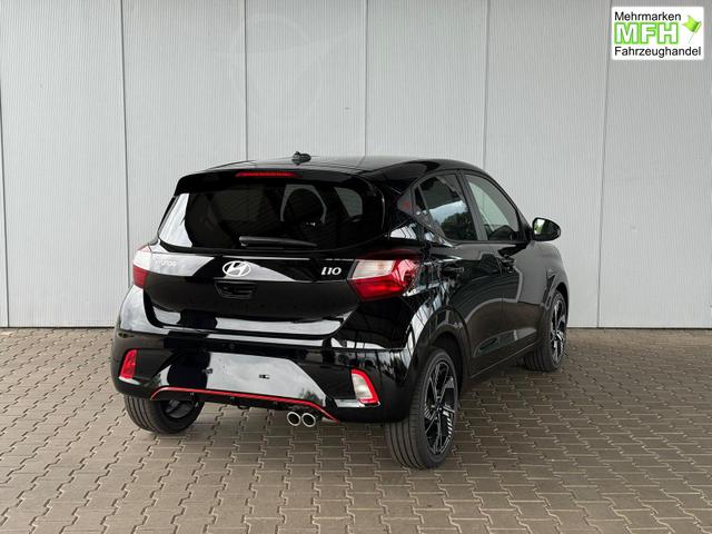 Hyundai i10 1.0 T-GDI 90 PS 5MT N Line 5 Sitzer / Navi Sitz + Lenkradheizung Klimaautomatik Einparkhilfe H Kamera 