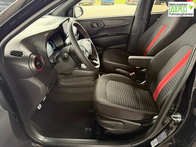 Hyundai i10 1.0 T-GDI 90 PS 5MT N Line 5 Sitzer / Navi Sitz + Lenkradheizung Klimaautomatik Einparkhilfe H Kamera 