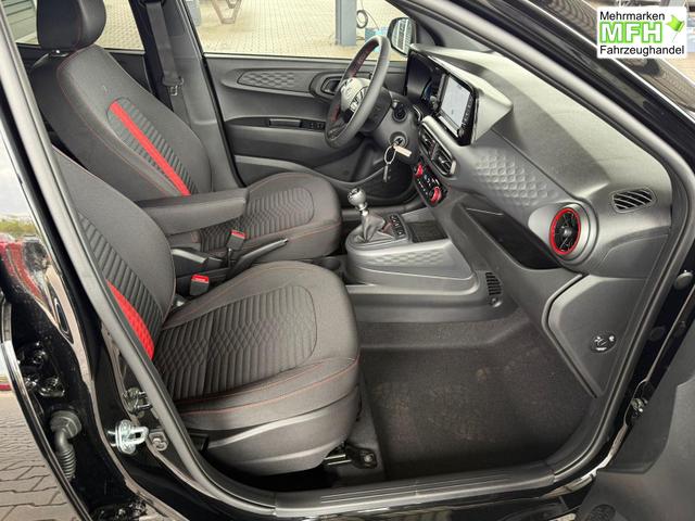 Hyundai i10 1.0 T-GDI 90 PS 5MT N Line 5 Sitzer / Navi Sitz + Lenkradheizung Klimaautomatik Einparkhilfe H Kamera 