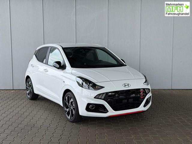 Hyundai i10 1.0 T-GDI 90 PS 5MT N Line 5 Sitzer / Navi Sitz + Lenkradheizung Klimaautomatik Einparkhilfe H Kamera 