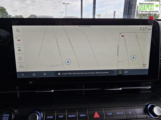 Hyundai KONA Premium 1.6 GDI 2WD HEV DCT / Pano - Schiebedach LED Sitz + Lenkradheizung ACC Alu 18" 