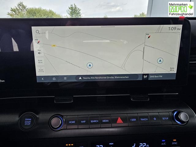 Hyundai KONA Trend 1.6 GDI 2WD HEV / ACC Navi Kamera Keyless Entry Shz vorne + Lenkradheizung LED Alu 18" 