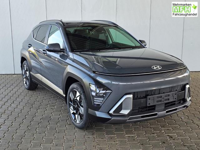 Hyundai KONA Premium 1.6 GDI 2WD HEV DCT / Pano - Schiebedach LED Sitz + Lenkradheizung ACC Alu 18" 