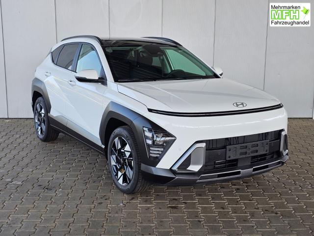 Hyundai KONA Premium 1.6 GDI 2WD HEV DCT / Pano - Schiebedach LED Sitz + Lenkradheizung ACC Alu 18" 