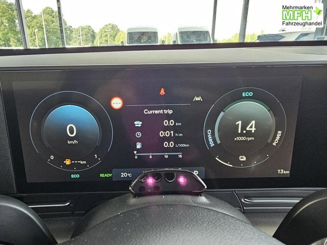 Hyundai KONA Trend 1.6 GDI 2WD HEV / Navi 360&deg; Kam. ACC Keyless Entry Shz vorne + Lenkradheizung LED Alu 18" 