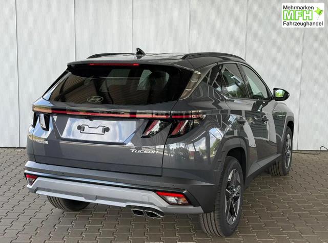 Hyundai TUCSON E-Motion 1.6 T-GDi 2WD 48V DCT / ACC Sitz + Lenkradheizung LED Navi PDC V&H Kamera Alu 18" 
