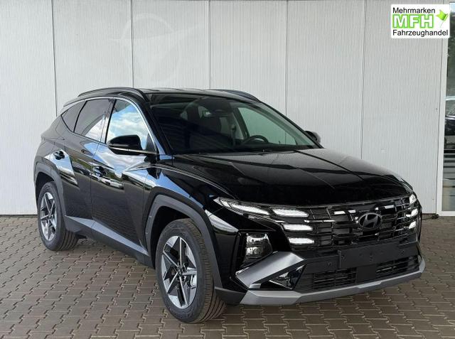 Hyundai TUCSON E-Motion 1.6 T-GDi 2WD 48V DCT / ACC Sitz + Lenkradheizung LED Navi PDC V&H Kamera Alu 18" 