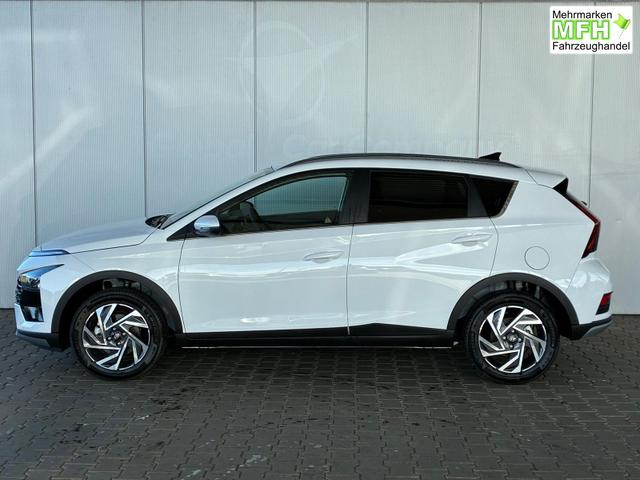 Hyundai BAYON Premium 1.2 MPI / Navi Sitz + Lenkradheizung R&uuml;ckfahrkamera Tempomat Klimaautomatik Alu 16" 