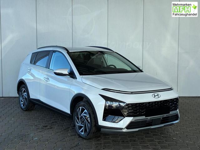 Hyundai BAYON Premium 1.2 MPI / Navi Sitz + Lenkradheizung R&uuml;ckfahrkamera Tempomat Klimaautomatik Alu 16" 