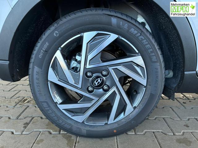 Hyundai BAYON Premium 1.2 MPI / Navi Sitz + Lenkradheizung R&uuml;ckfahrkamera Tempomat Klimaautomatik Alu 16" 