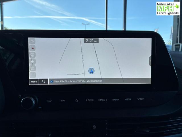 Hyundai BAYON Premium 1.2 MPI / Navi Sitz + Lenkradheizung R&uuml;ckfahrkamera Tempomat Klimaautomatik Alu 16" 