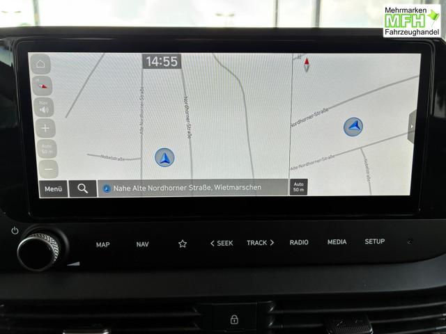 Hyundai BAYON Wave 1.2 MPI / Sitz & Lenkradheizung Navi R&uuml;ckfahrkamera Tempomat Alu 16" 