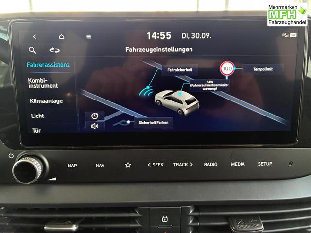 Hyundai BAYON Wave 1.2 MPI / Sitz & Lenkradheizung Navi R&uuml;ckfahrkamera Tempomat Alu 16" 