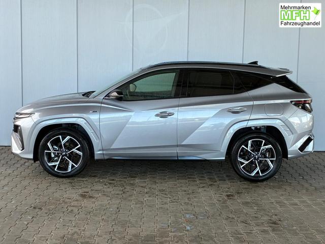 Hyundai TUCSON N-Line 1.6 T-GDI 4WD HEV / Panoramadach 4x Shz ACC Head-Up Krell-Soundsystem E-Klappe Matrix-LED E-Sitze Alu 19" 