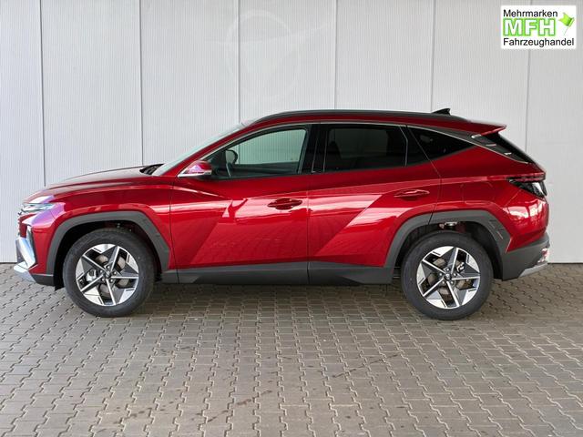 Hyundai TUCSON E-Motion 1.6 T-GDi 2WD 48V DCT / ACC Sitz + Lenkradheizung LED Navi PDC V&H Kamera Alu 18" 