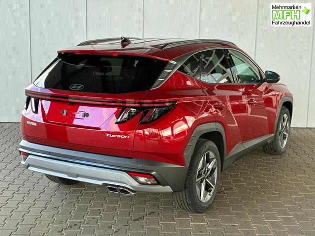Hyundai TUCSON E-Motion 1.6 T-GDi 2WD 48V DCT / ACC Sitz + Lenkradheizung LED Navi PDC V&H Kamera Alu 18" 