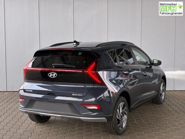 Hyundai BAYON Premium 1.0 T-GDI 100 PS 48V 7DCT / Keyless ACC Soundsystem BOSE Sitz + Lenkradheizung LED Navi PDC V&H Kamera Totwinkel Alu 16" 